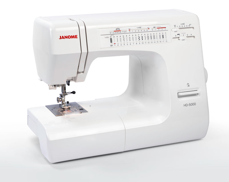 Janome HD-5000 - Machine à Coudre Robuste et Polyvalente