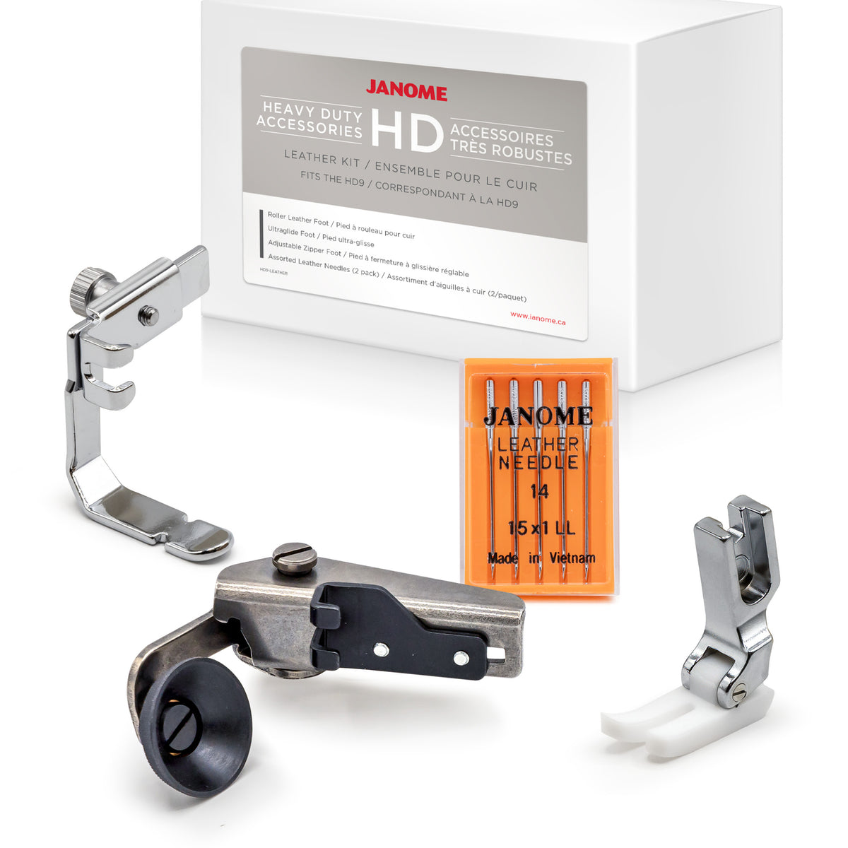Janome Pied Leather Kits pour HD-9