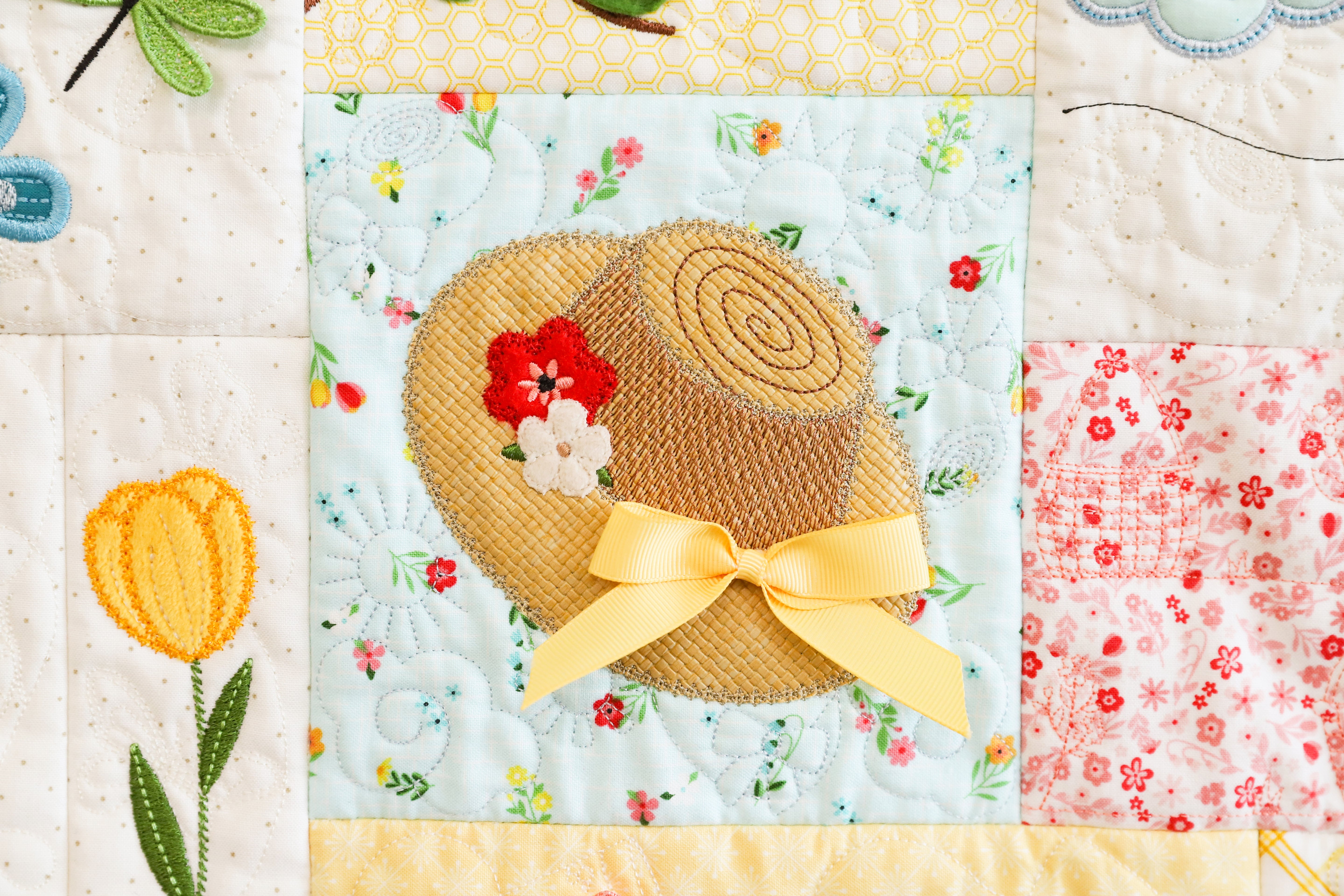 KIMBERBELL Projet de broderie Sippin'on Sunshine