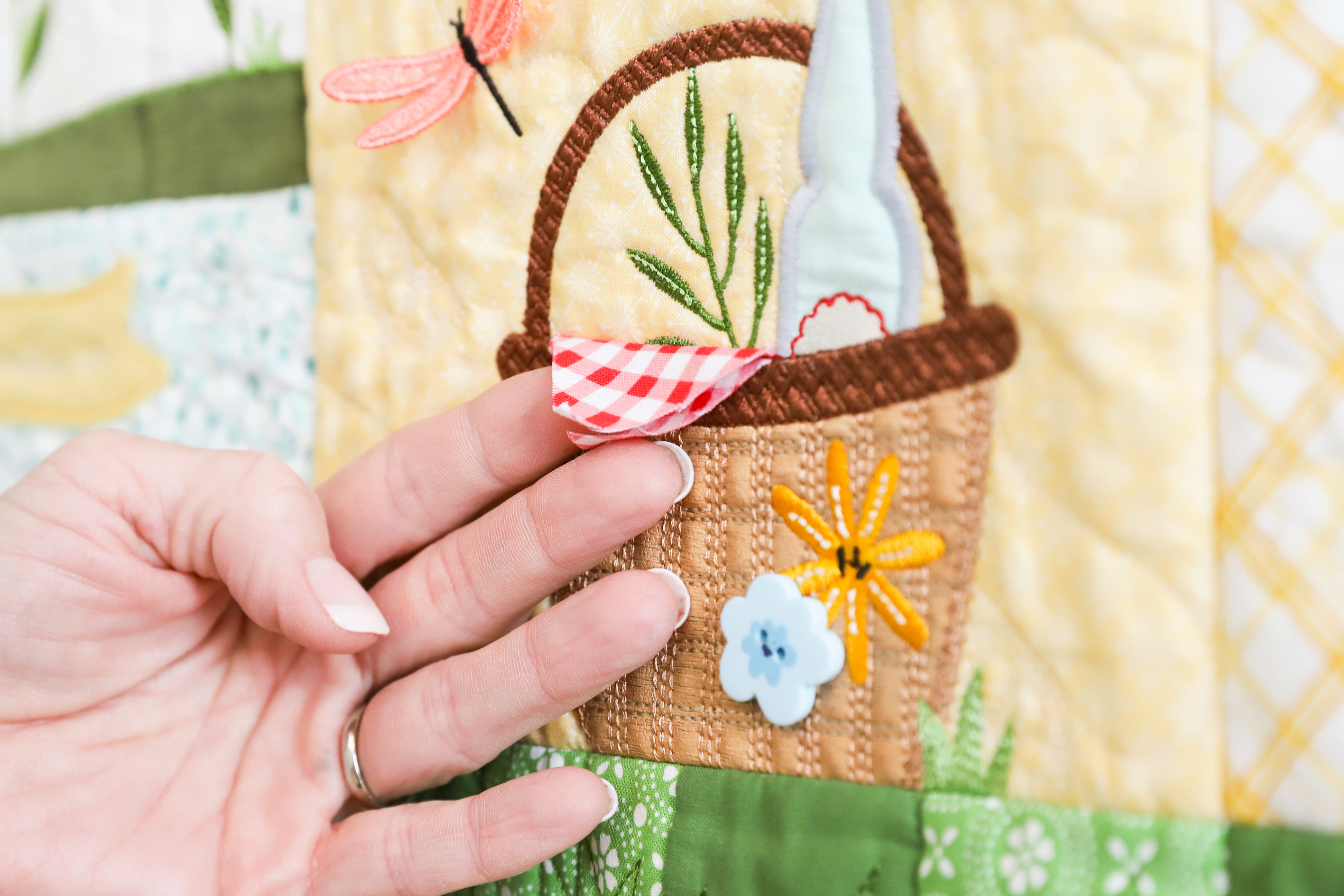 KIMBERBELL Projet de broderie Sippin'on Sunshine