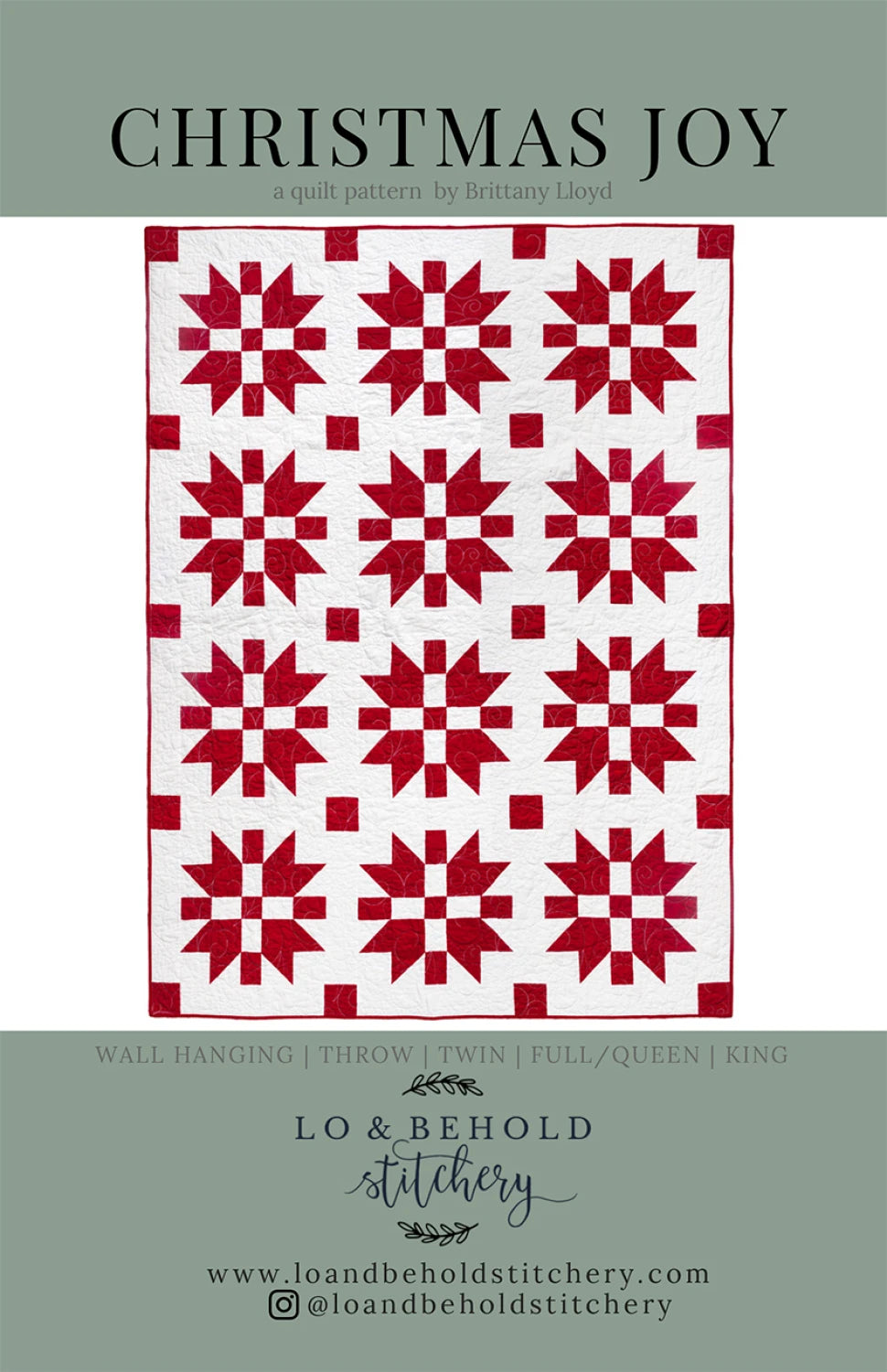Patron Christmas Joy par Brittany Lloyd