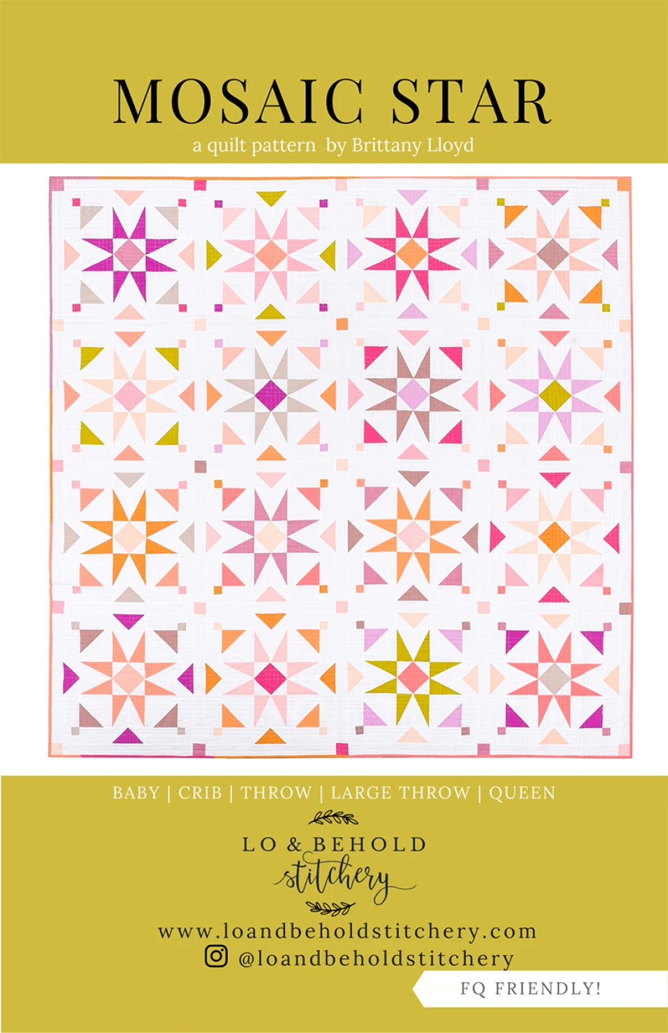 Patron Mosaic Star par Brittany Lloyd