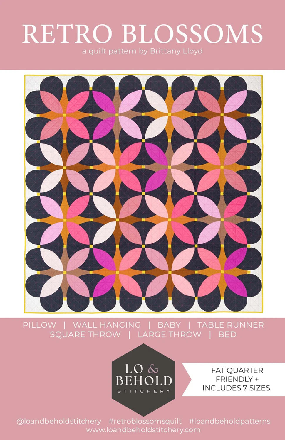 Patrons Retro Blossoms par Brittany Lloyd