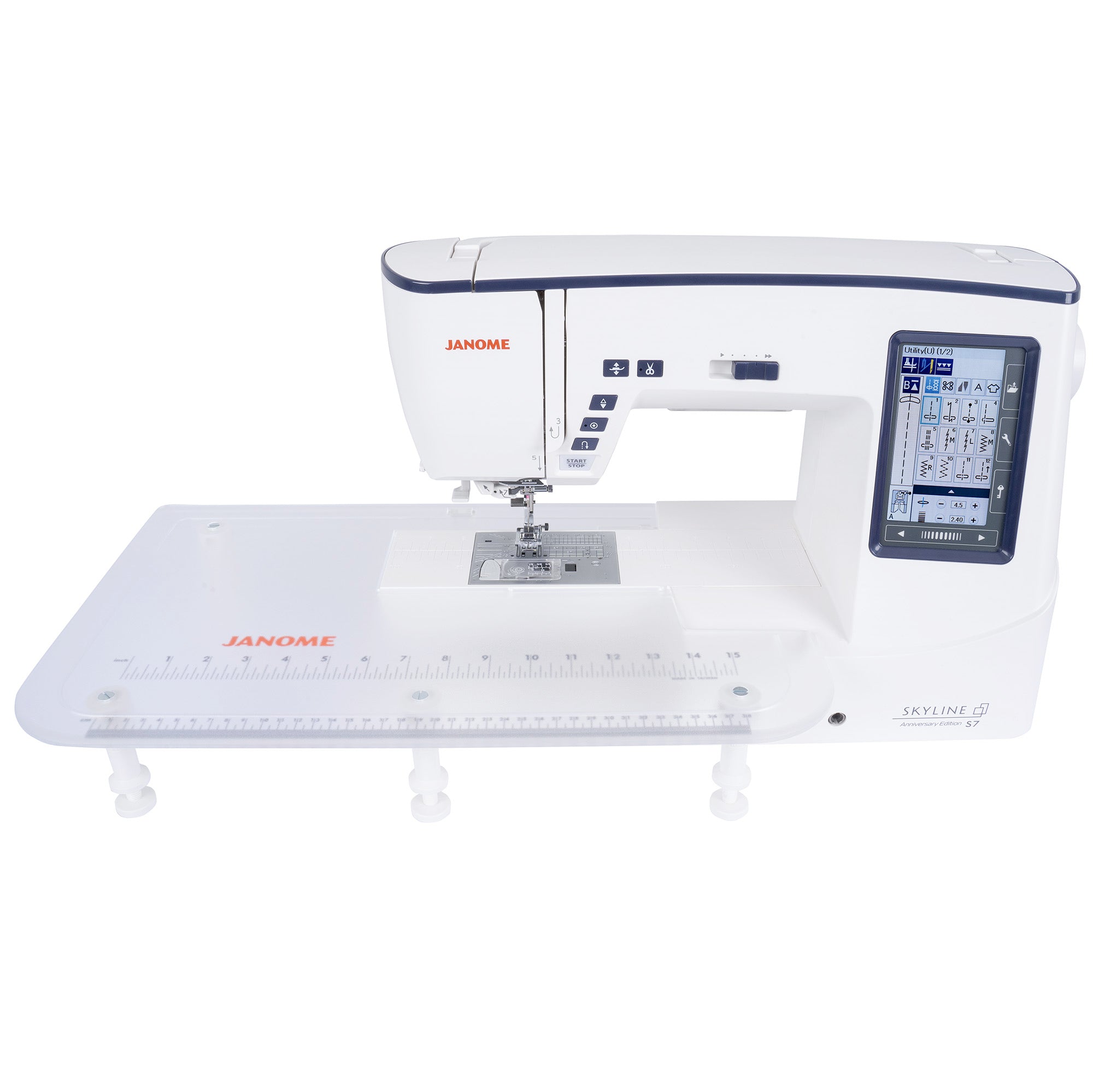 Machine à Coudre Janome Skyline S7 AE – Édition Anniversaire