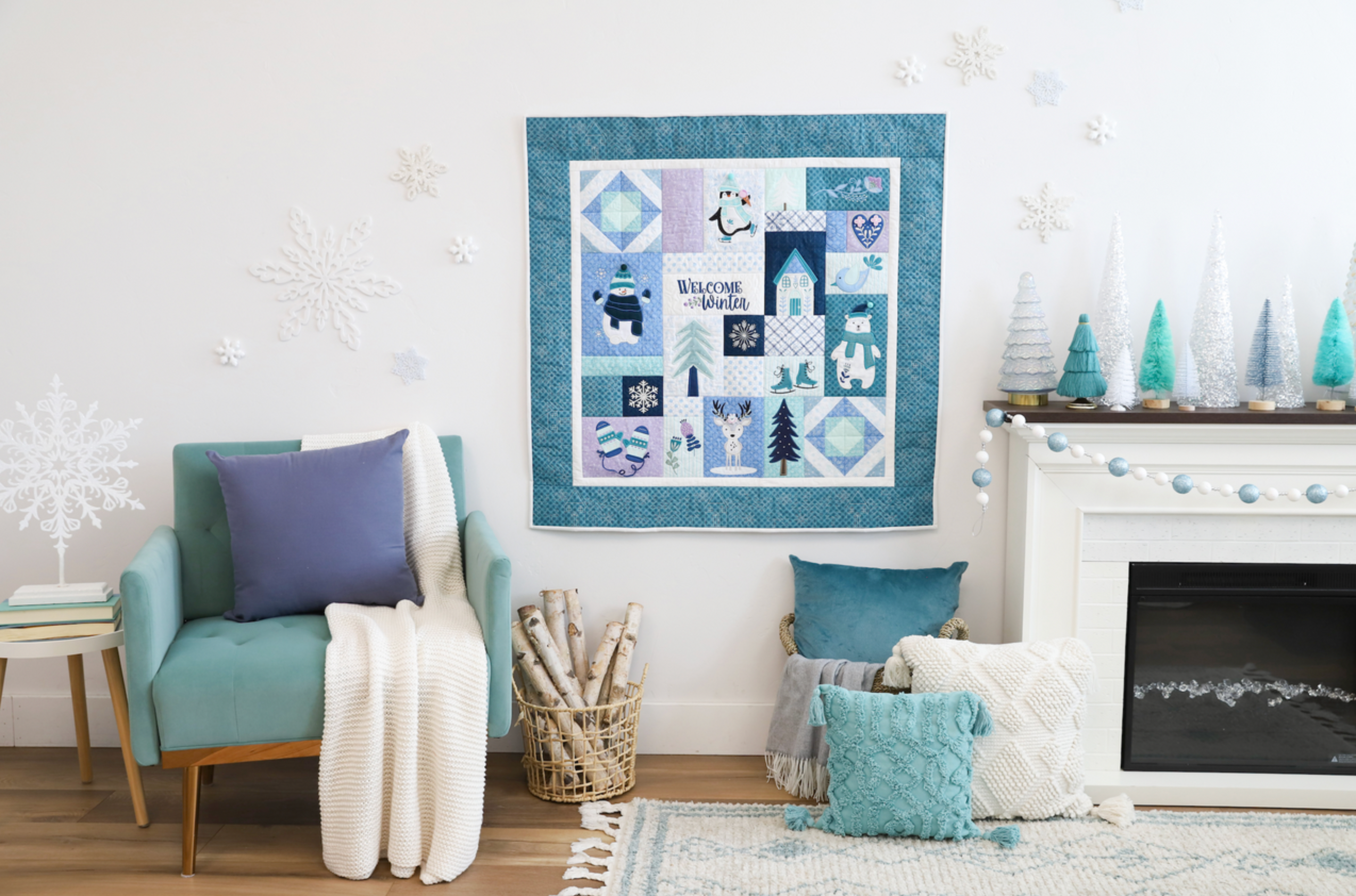 Projet Hiver enchanté de Kimberbell (fournitures seulement)