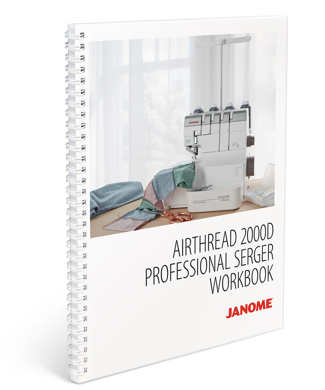 JANOME livre d'exercice sur la surjeteuse AT2000D