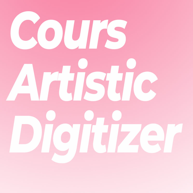 Cours de Logiciel Artistic Digitizer - LAVAL