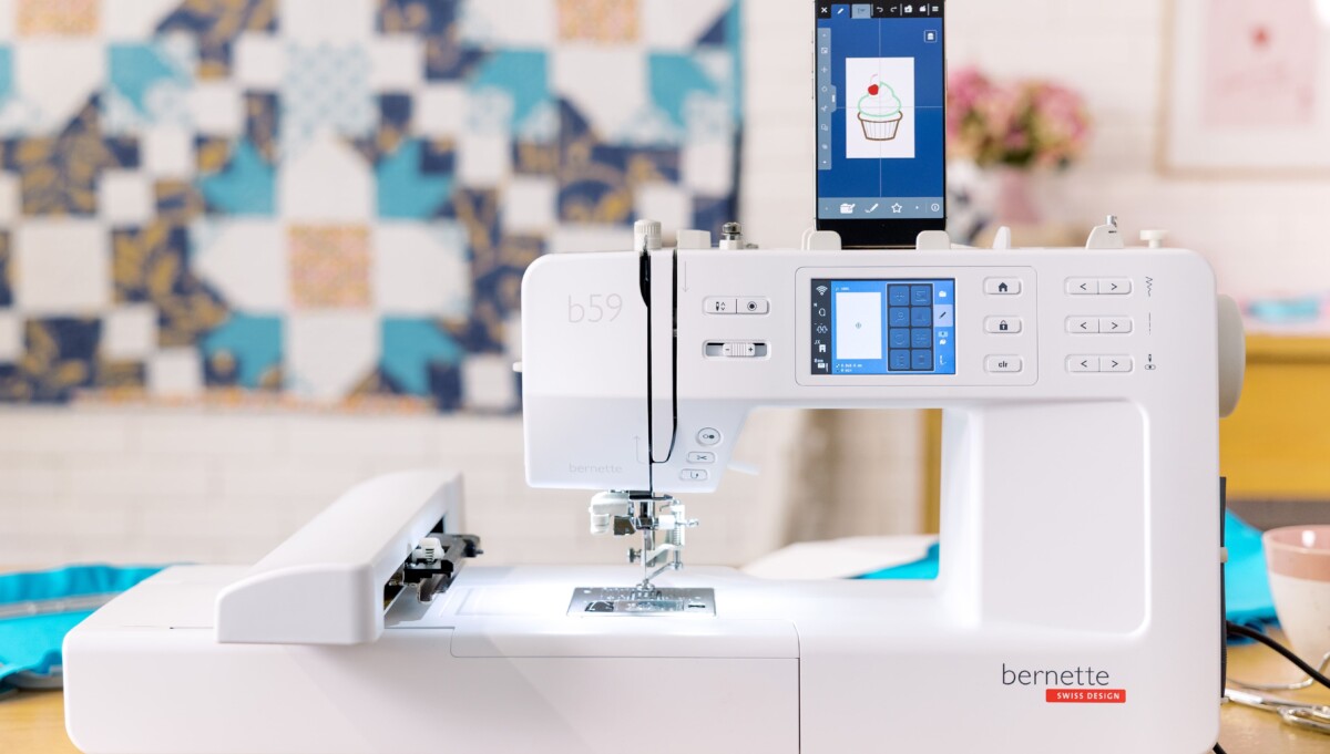Bernette b59 machine à coudre et brodeuse