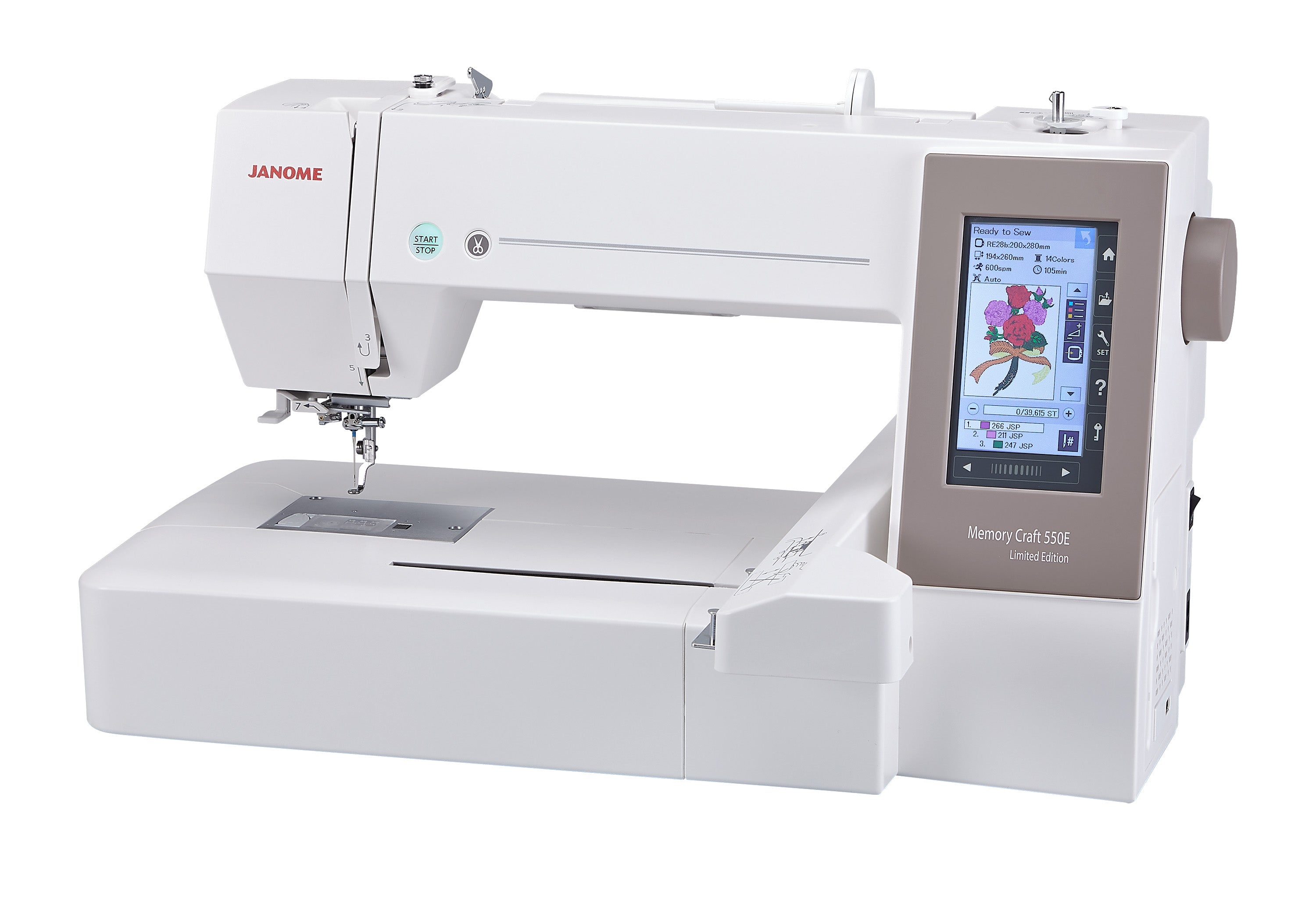 Brodeuse Électronique Janome Memory Craft 550E LE