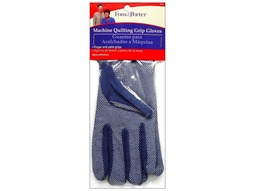 Gants de Quilting Machine - Moyen / Fons & Porter