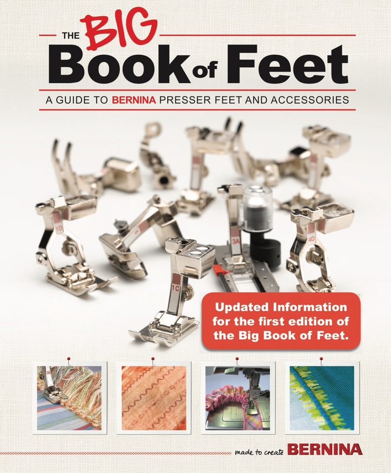 The Big Book of Feet - Livre Bernina Anglais