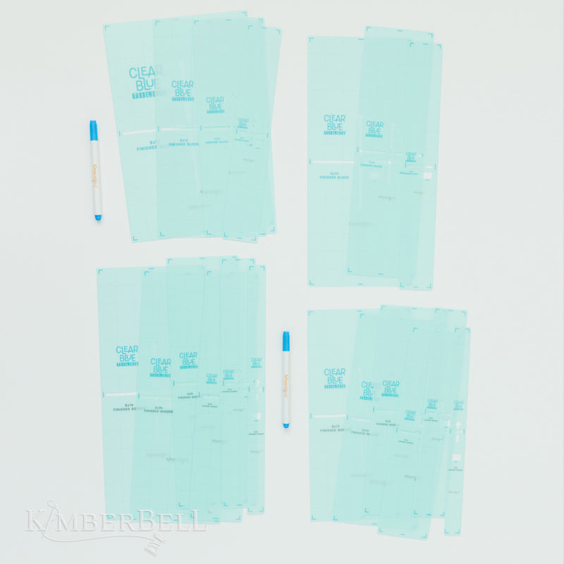 Tuiles bleues transparentes - "Clear Blue Tiles: Expansion Set"