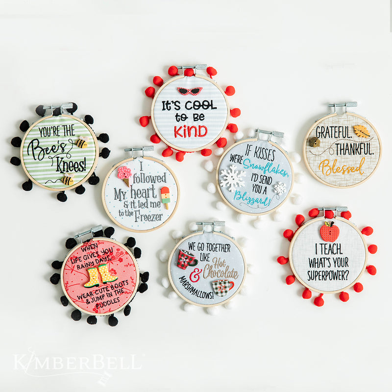 Boutons : Toujours de saison "Buttons: Always in Season" / CD Broderie