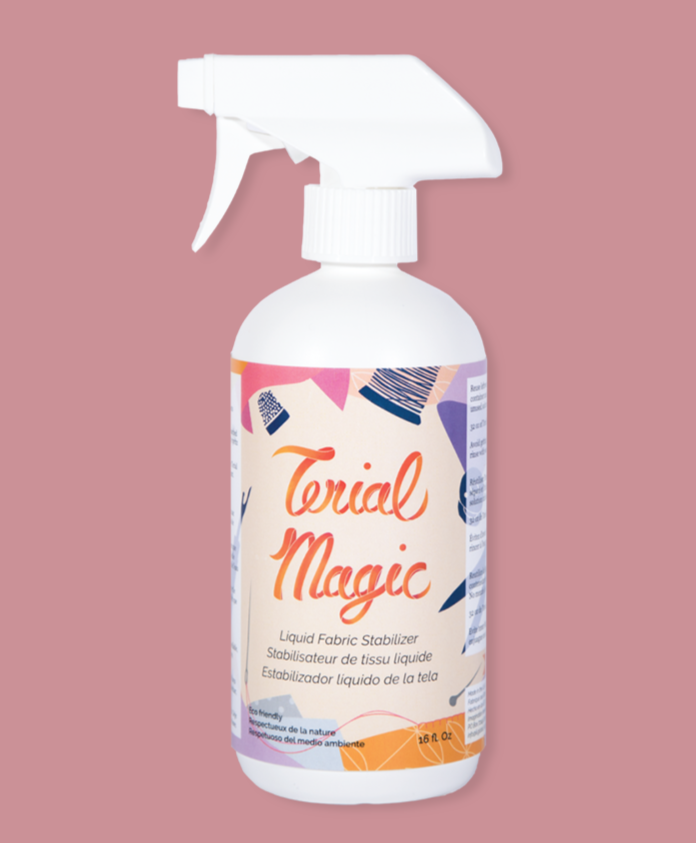 Terial Magic - Stabilisateur de tissu 16 oz avec pulvérisateur